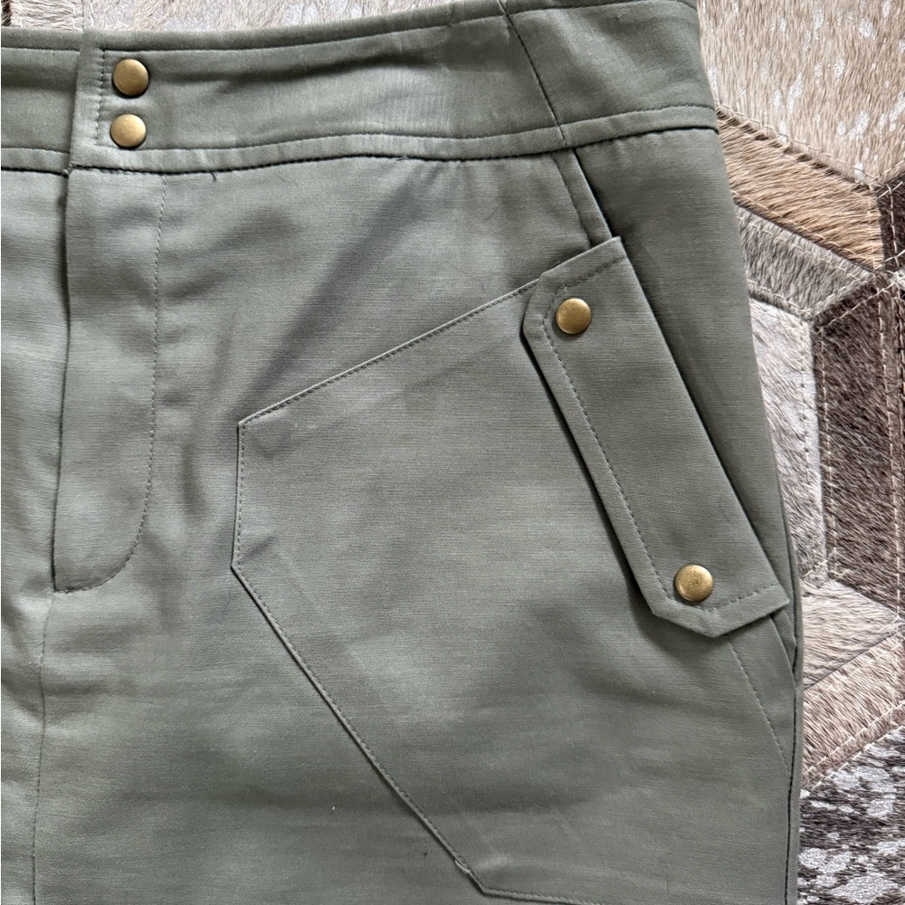 Worthington Olive Pencil Skirt